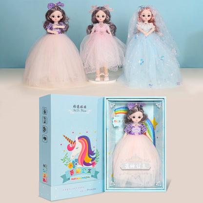 32cm Gift Box Yade Barbie Music Doll Girl Birthday Gift Children Toy Wholesale 