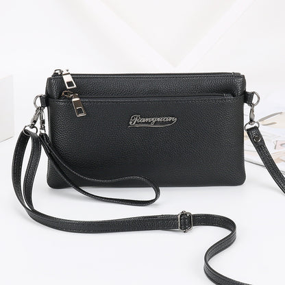 စစ်မှန်သောသားရေပခုံးအိတ်၊ ခေတ်ဆန်သော crossbody အိတ်အသစ်၊ ကိုရီးယားစတိုင်အမျိုးသမီးလက်ကိုင်ဖုန်းအိတ်၊ စွယ်စုံသုံး clutch အိတ်၊ ပေါ့ပေါ့အမျိုးသမီးအိတ် 