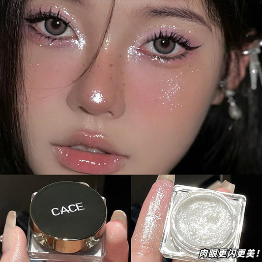 CACE broken glitter ice diamond eye shadow star bright bright high gloss eye shadow pearlescent broken diamond dot facial makeup wholesale 