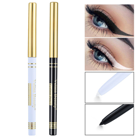 MISIOU BEAUTY cross-border rotating black and white eyeliner gel pen wholesale quick-drying waterproof long-lasting no makeup 