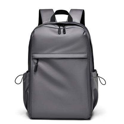 Kabinu casual backpack bag solid color Oxford cloth backpack water-repellent work computer bag middle school student school bag 