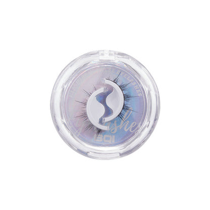 BQI glue-free self-adhesive false eyelashes natural simulation temperature-sensitive self-adhesive eyelashes come with adhesive strips that can be reused 