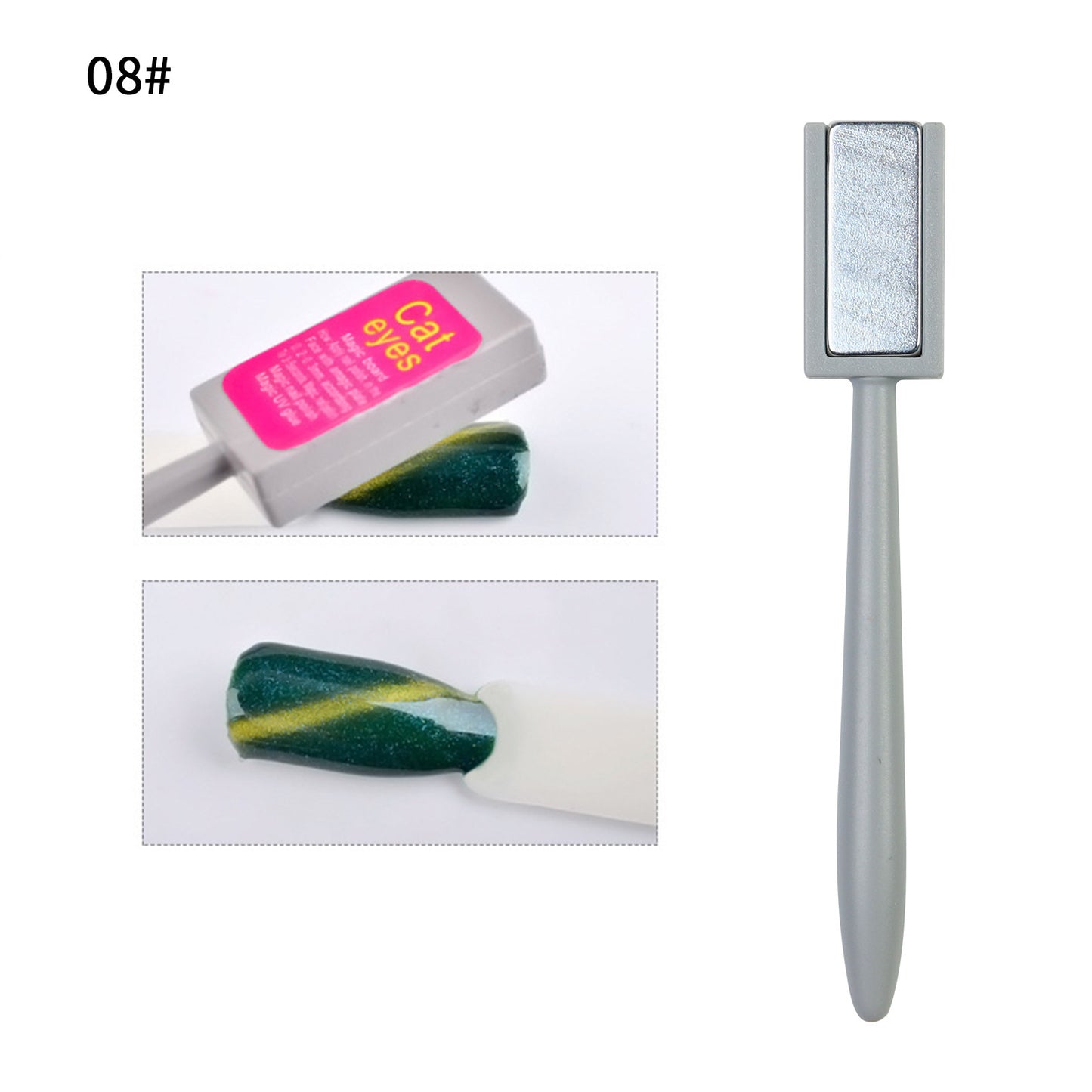 Manicure Tools New Cat's Eye Magnet Nail Polish Glue Fancy Multifunctional Manicure Cat's Eye Magnet Pen