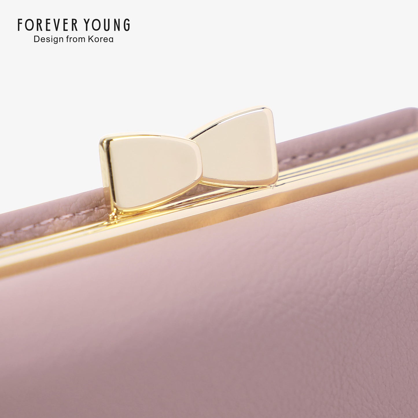 Forever Young Wallet Women's Short Cute Japanese Student Wallet Korean Style ရိုးရှင်းသော အကြွေစေ့သုံးအိတ်