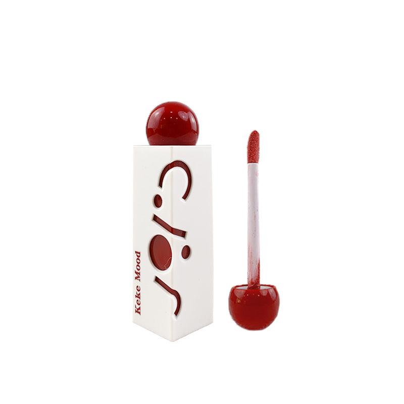 Kekekmood pure desire cream four-corner lip glaze matte velvet matte non-fading white lipstick affordable student 