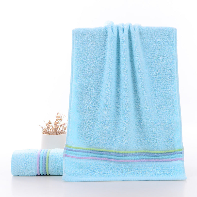 Gaoyang pure cotton towel cotton household face wash absorbent towel wholesale floor stall polyester cotton gift towel custom embroidery 