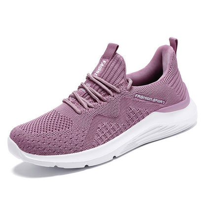 Shoes women's new breathable soft sole shoes wholesale casual sports women's shoes manufacturers on behalf of the trend of comfortable running shoes 