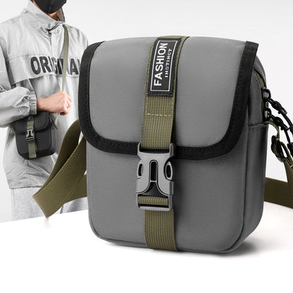 New fashion all-match men's Messenger bag functional wind small and light Messenger bag outdoor travel shoulder bag men 