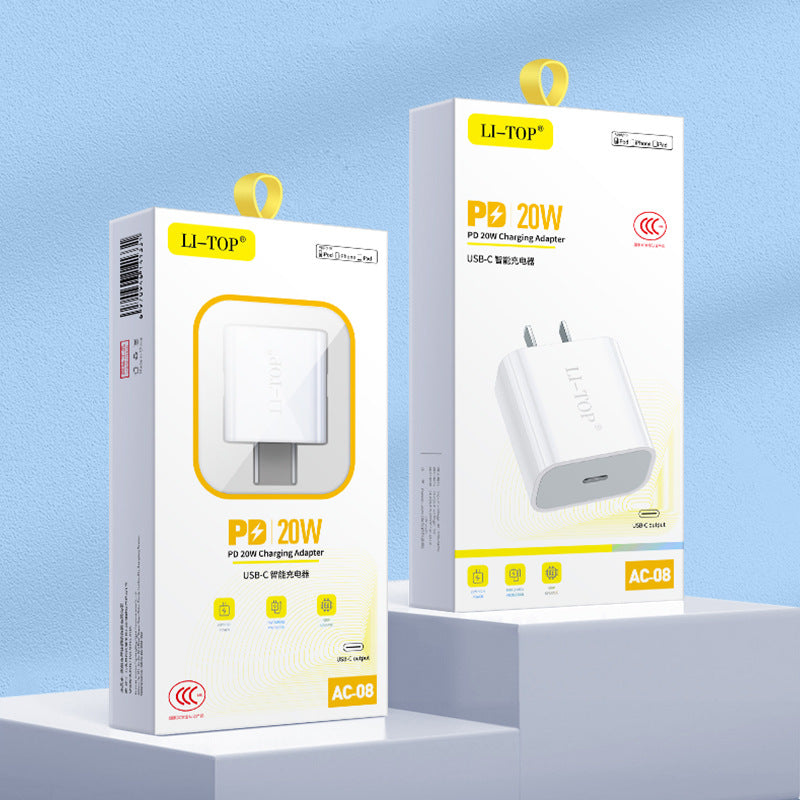 Rio Tinto USB-c smart universal charging kit PD-20W တည်ငြိမ်ပြီး စက်ကို မထိခိုက်စေဘဲ လက်မှတ်ရ အားသွင်းခေါင်း စက်ရုံမှ တိုက်ရိုက်ရောင်းချခြင်း