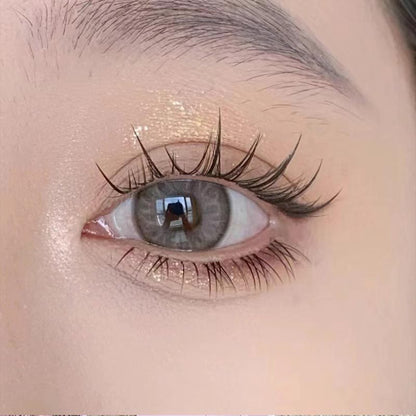 Feixi segmented Thai false eyelashes natural style daily single cluster grafted eyelashes light makeup mixed blood wild hair flow 