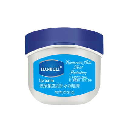 HANBOLI Hyaluronic Acid Lip Balm Hydrating Moisturizing Lip Mask Men and Women Lip Texture Repair Lip Care Wholesale