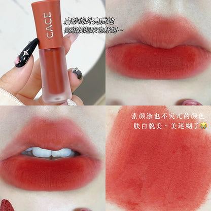 CACE pure matte lip mud velvet color whitening lip glaze light and versatile makeup wholesale internet celebrity live broadcast 