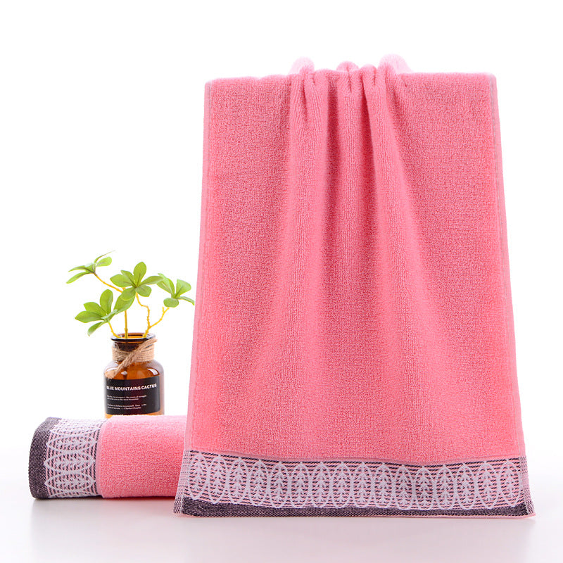 Gaoyang pure cotton towel cotton household face wash absorbent towel wholesale floor stall polyester cotton gift towel custom embroidery 