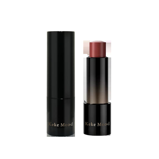 Kekemood Black Series Lustrous Lipstick Mirror Water Light Solid Lip Glaze Whitening Moisturizing Lips 