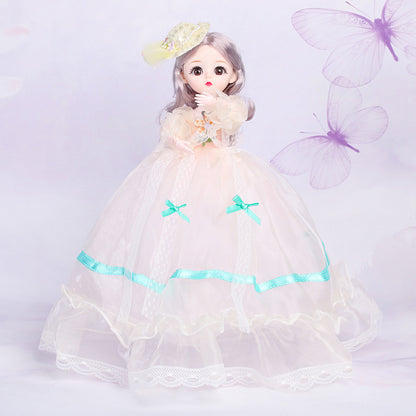 32cm Music Gauze Doll Yade Barbie Doll Girl Birthday Gift Children Toys Wholesale 