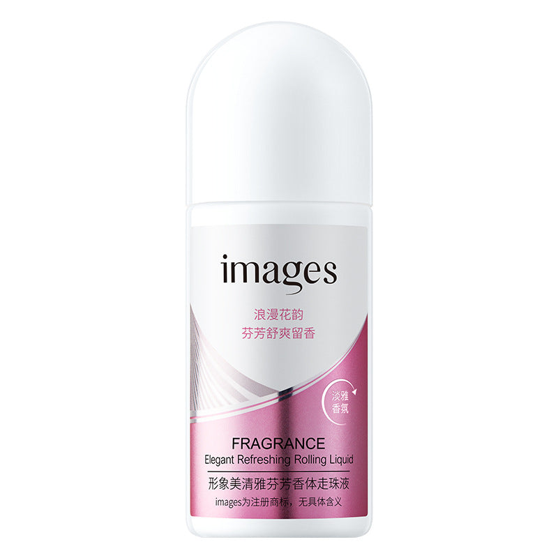 Beautiful image, energetic fresh deodorant roll-on liquid, refreshing and smooth antiperspirant and replenishing fragrance, gentle body cleansing antiperspirant 