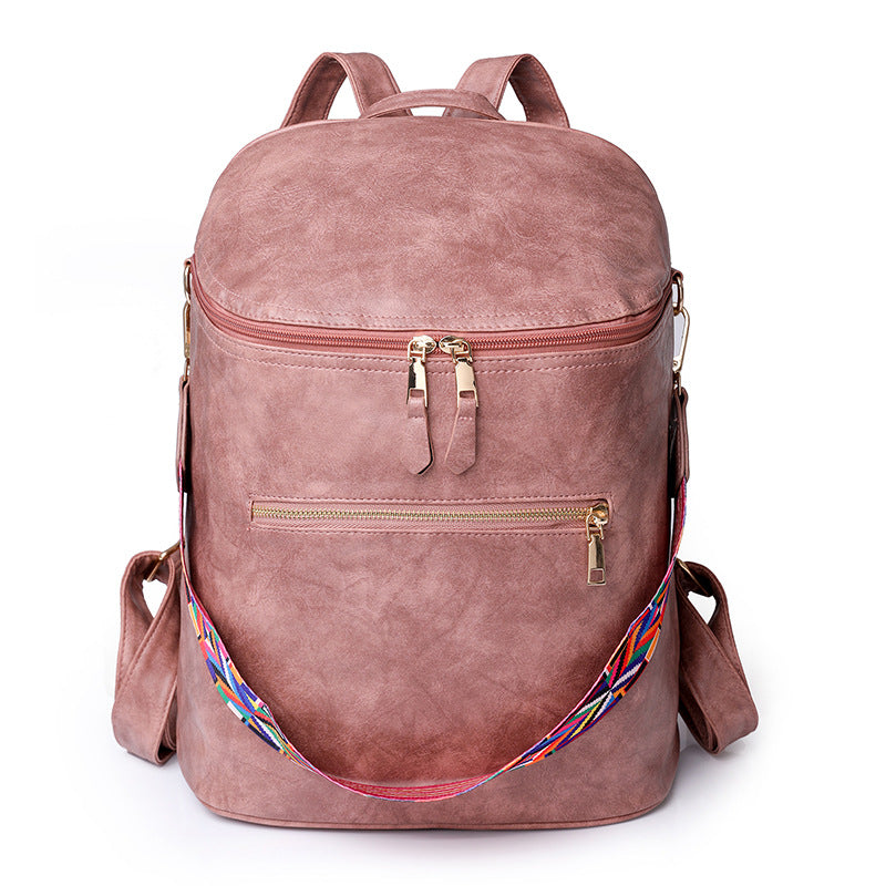 Women's bags wholesale European and American retro PU women's backpacks bucket bags niche design women's bags wholesale 