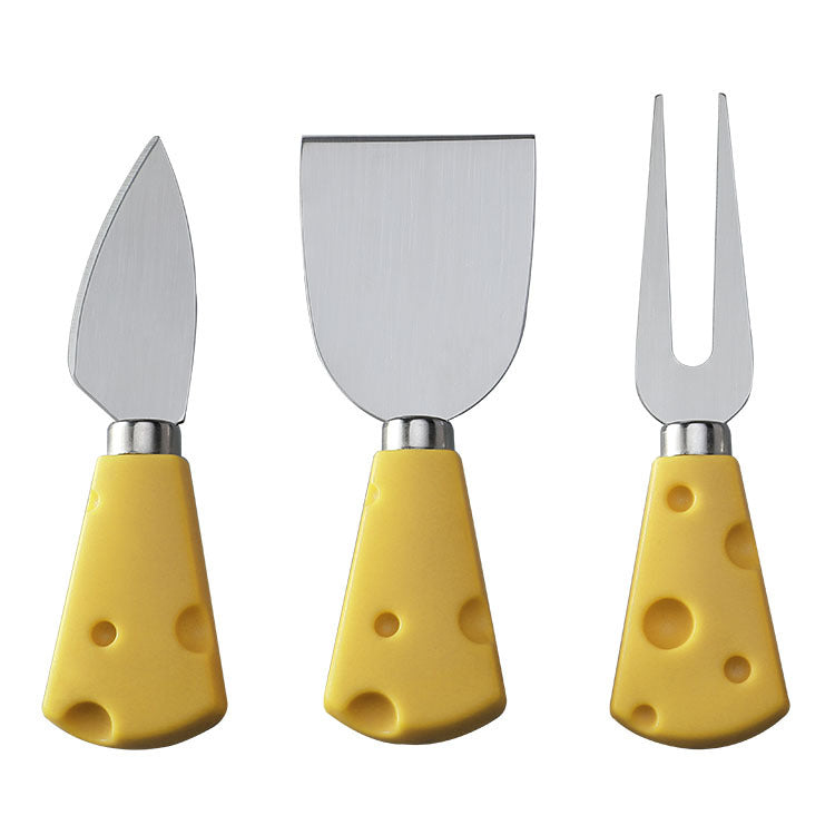 Household cheese knife baking tool spatula cutlery set cheese knife three-piece set cream butter knife 3-piece set 