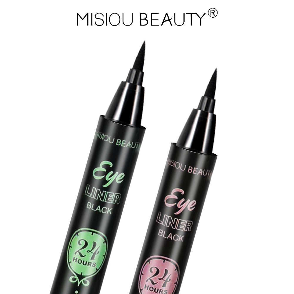 Cross-border makeup double-headed seal eyeliner waterproof and non-smudged beginner waterproof and sweat-proof eyeliner 