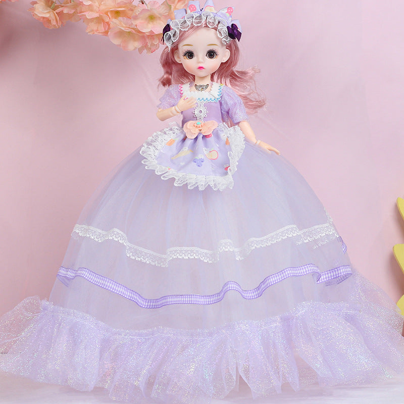 New arrival cute gauze skirt princess 32cm large size girls Yade Barbie doll wholesale girls gift toys 