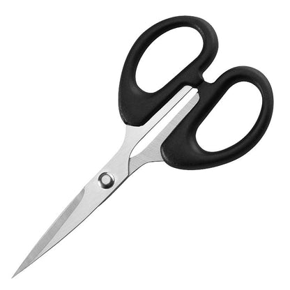 2 yuan store supply card mounted small scissors No. 2 stainless steel household scissors stationery office student scissors handmade scissors