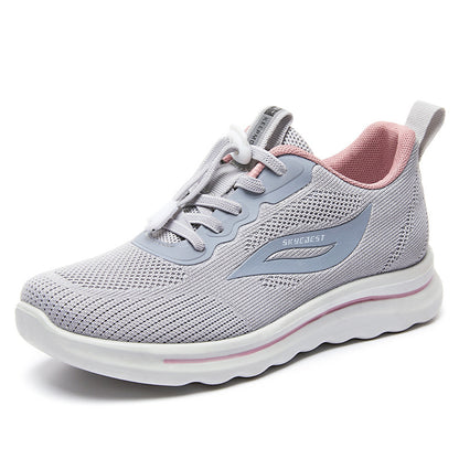 Women's Shoes 2023 Spring New Foreign Trade Women's Shoes Wholesale Casual Walking Shoes Breathable Soft Sole Sports Shoes Women 