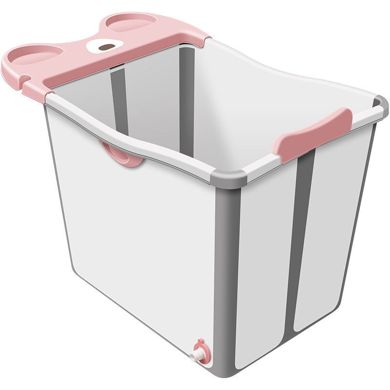 Century Baby Folding Bath Bucket Insulation Baby Swimming Heightened Bath Bath Bucket ကလေးရေချိုးကန် အထူထပ်တိုး 