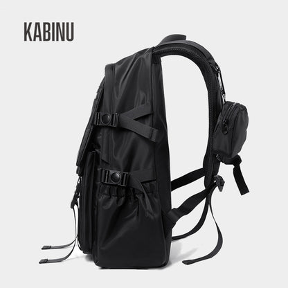 Kabinu casual backpack new student school bag men's outdoor travel USB charging computer bag business commuting 