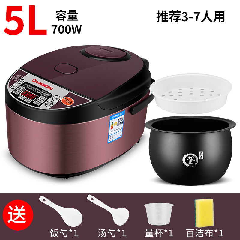 On behalf of Changhong rice cooker smart rice cooker household appointment timer 5 liter large capacity health multifunctional rice cooker 