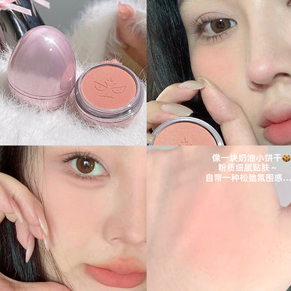 New style no-trick blush blush blue blush purple expansion low saturation shrinking color matte brightening Southeast Asia 