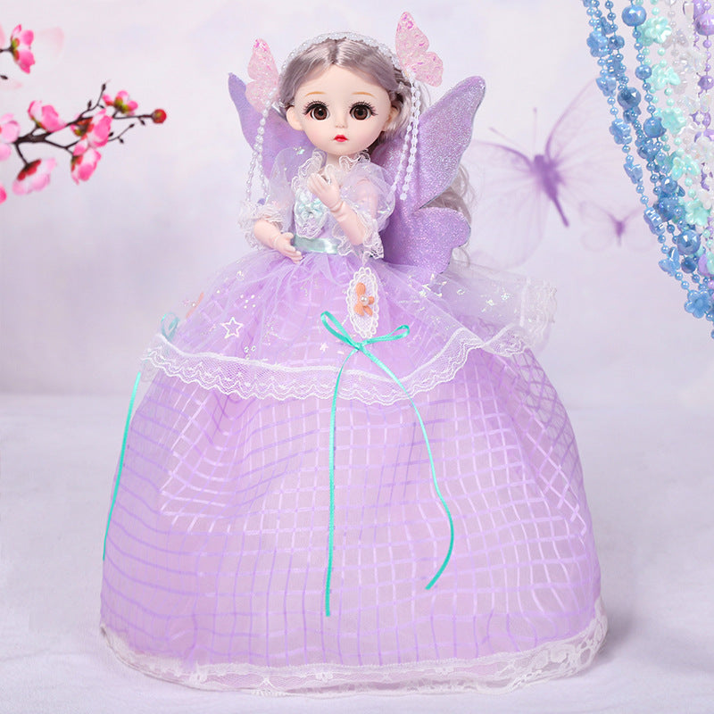 New 32cm Music Gauze Doll Yade Barbie Doll Girl Birthday Gift Children Toy Wholesale 