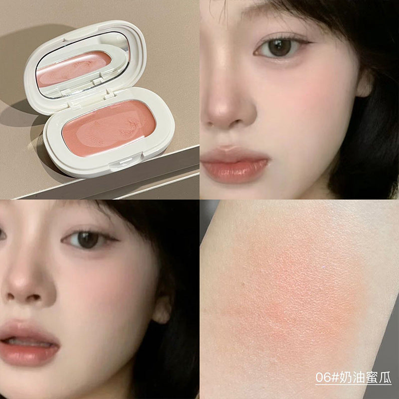 CACE soft mist transparent blush cream light natural white blush vitality all-match color makeup cross-border wholesale 