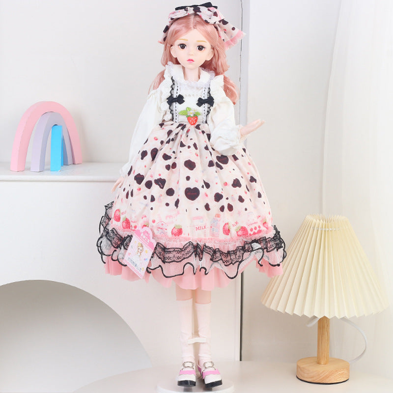 Creative New 60cm Lolita Yade Barbie Doll Girl Toy Birthday Gift Douyin Wholesale 