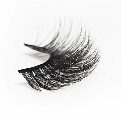 dingsen false eyelashes factory cross-border stable supply of 20 pairs of eyelashes with natural thick one-piece eyelashes 