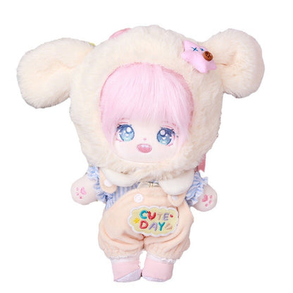 Qixi Festival gift genuine 20CM cotton doll clothes doll Yiwu toy dress up girl gift spot 