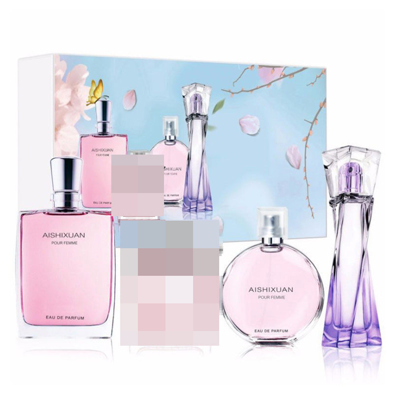 Perfume Women's Gift Box Set Long-lasting Fresh Floral and Fruity Fragrance Douyin Popular Cross-Border Wholesale Vietnamese Perfume for Women 