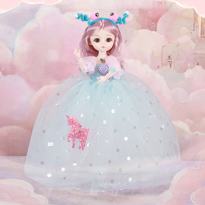 New 32cm gauze skirt music doll Yade Barbie doll girl birthday gift children's toys wholesale 