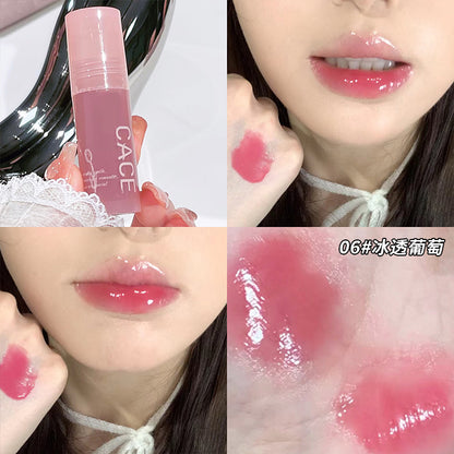 ထုတ်ကုန်အသစ် CACE Liuyun Dream Weaver Mirror Lip Gloss Dudu Lip Moisturizing Lip Oil Student Liquid Cross-Border Wholesale 