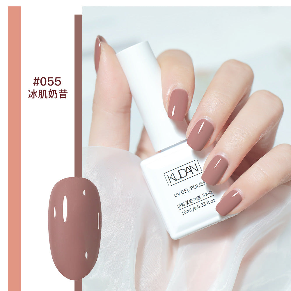 2023 New Style Nail Polish Gel No Odor Ice Transparent Nude Color Transparent Long-lasting Quick-Drying Nail Polish Manicure Nail Polish Gel Wholesale 