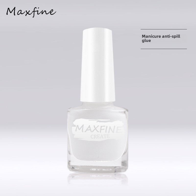 Maxfine nail polish no baking quick drying tearable water-based whitening nail polish long-lasting transparent nail polish wholesale