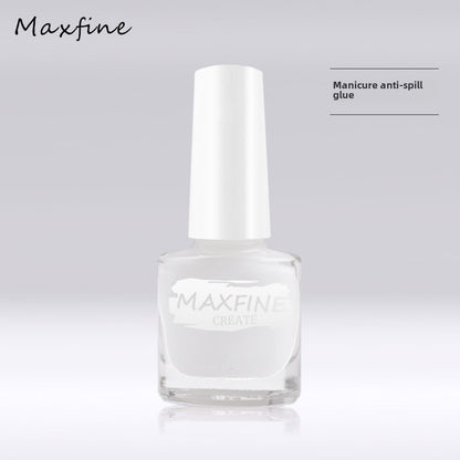 Maxfine nail polish no baking quick drying tearable water-based whitening nail polish long-lasting transparent nail polish wholesale