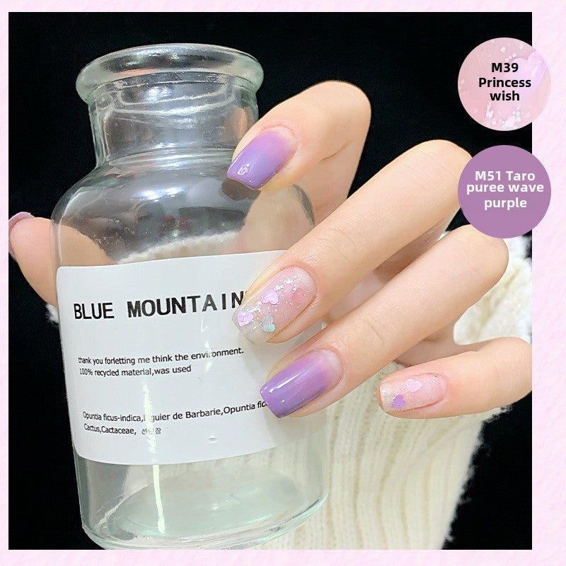 Maxfine nail polish no baking quick drying tearable water-based whitening nail polish long-lasting transparent nail polish wholesale