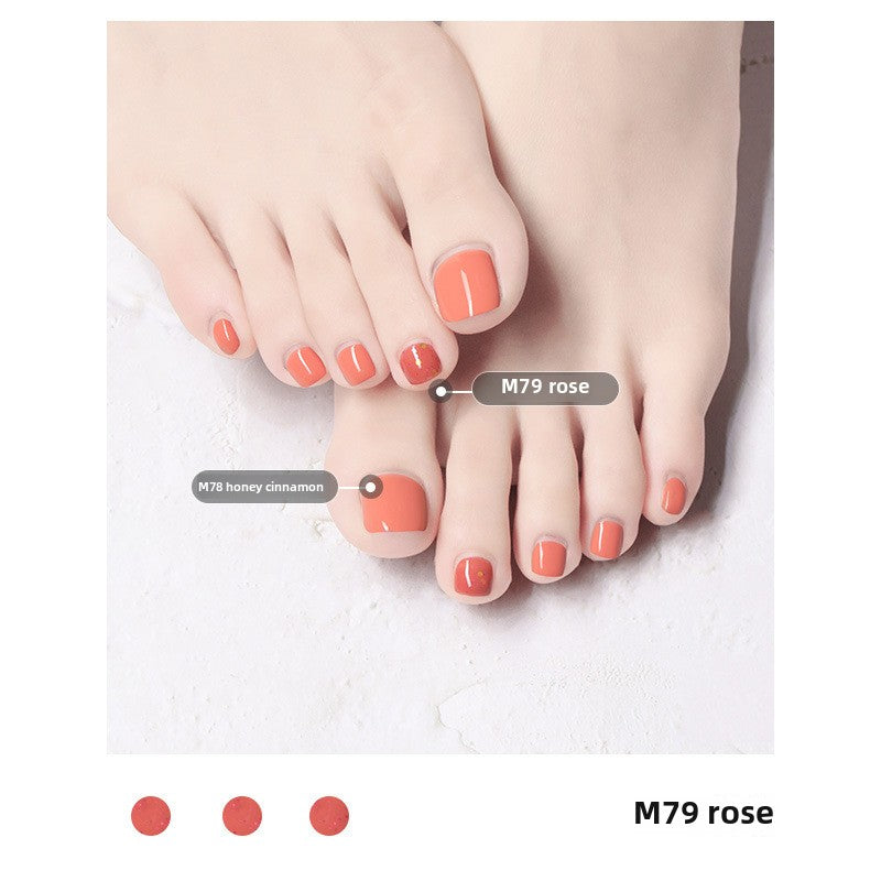 Douyin Maxfine water-based nail polish, no baking, quick drying, peelable nail polish, whitening, student spot wholesale 