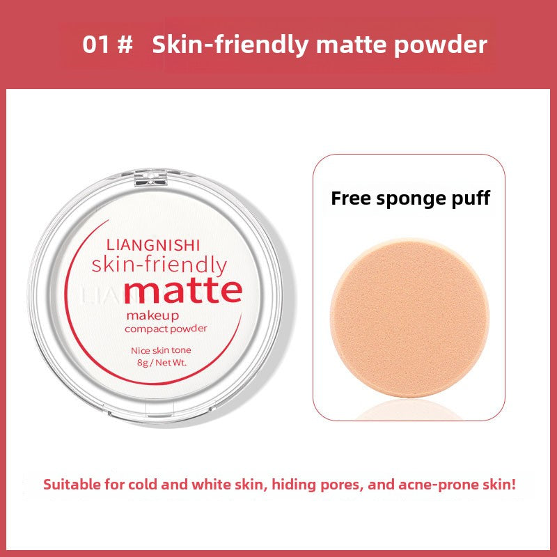 Banana powder cake oil control matte contour makeup powder concealer waterproof powder no makeup base genuine makeup powder cake 