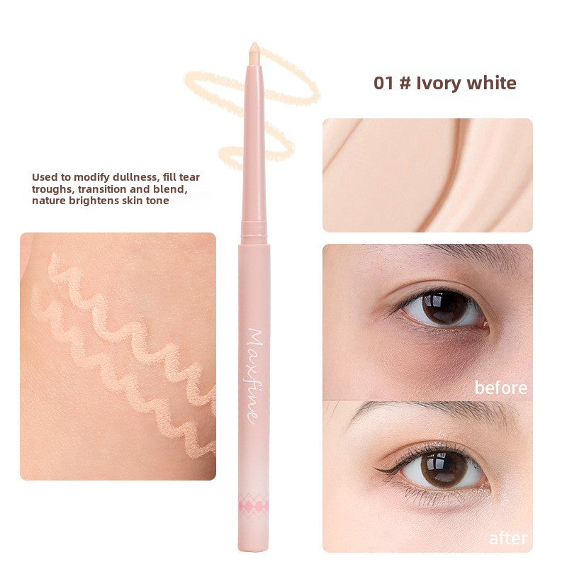 Maxfine fine repair face concealer pen cream covers spots acne marks face brightens tear groove dark circles concealer stick 