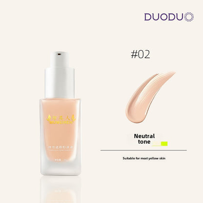 Mumeiren concealer liquid foundation clear moisturizing concealer HD flawless foundation cream moisturizing, refreshing, waterproof and sweat-resistant 