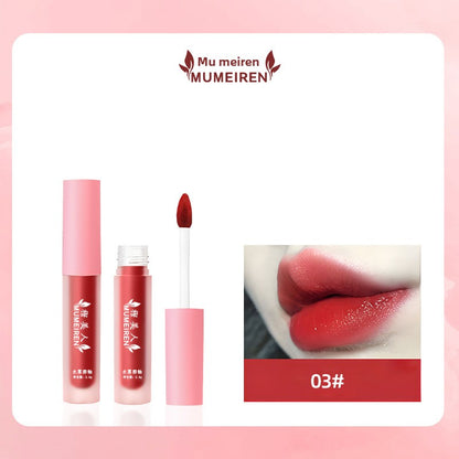 Small batch of spot lip glaze does not stick to the cup and does not fade lip mud student party cheap velvet matte whitening lipstick 