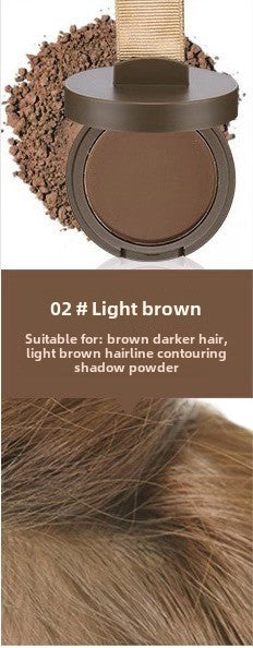 Bangna hairline contour powder fill forehead hair repair modification shadow powder beauty makeup artifact female wholesale genuine eyebrow powder 