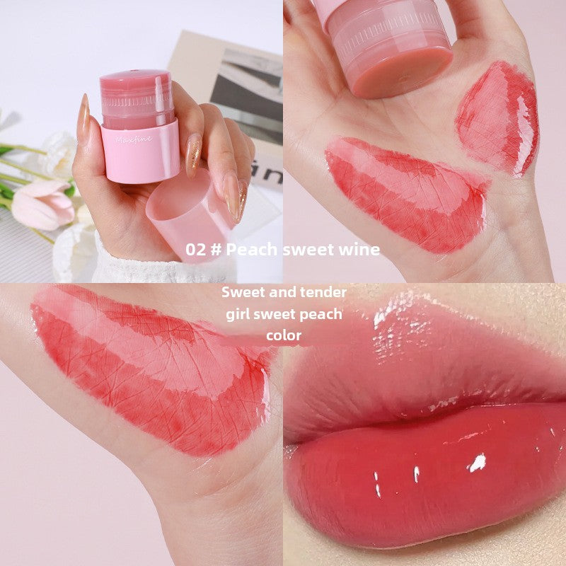 Maxfine colorful lipstick twist lipstick lipstick lip gloss moisturizing water light moisturizing fade lip lines tender wholesale 