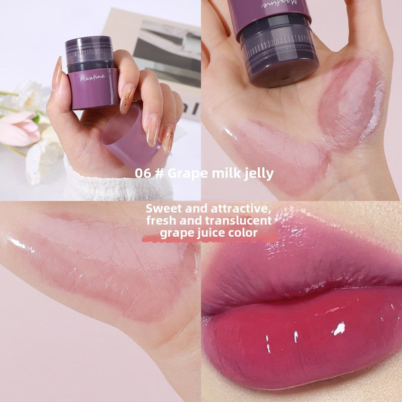 Maxfine colorful lipstick twist lipstick lipstick lip gloss moisturizing water light moisturizing fade lip lines tender wholesale 